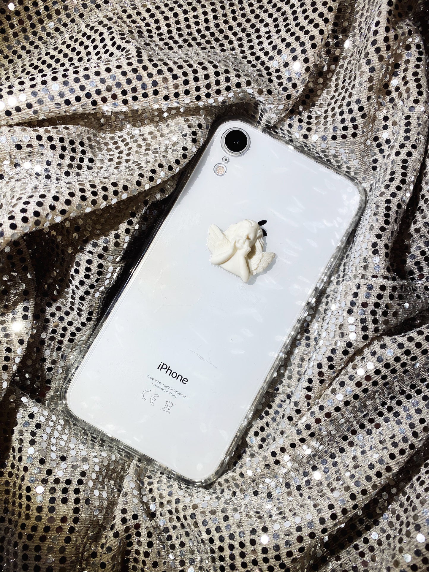 Angel Baby iPhone Case in Raindrop Clear