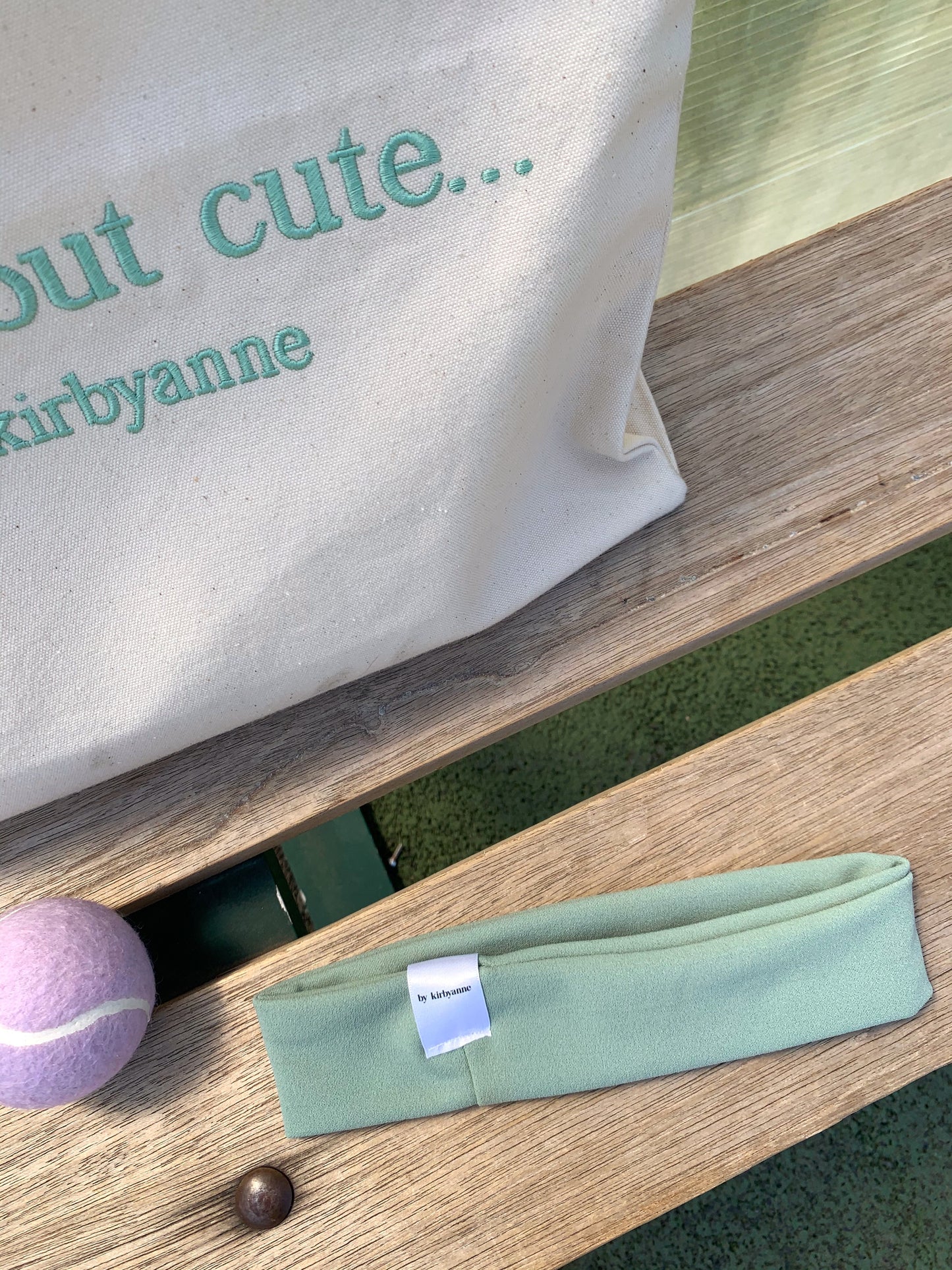 by kirbyanne Bella Headband in Sage Green