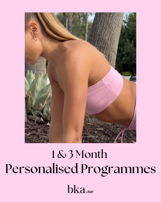 BKA Club Personalised Workout Programme
