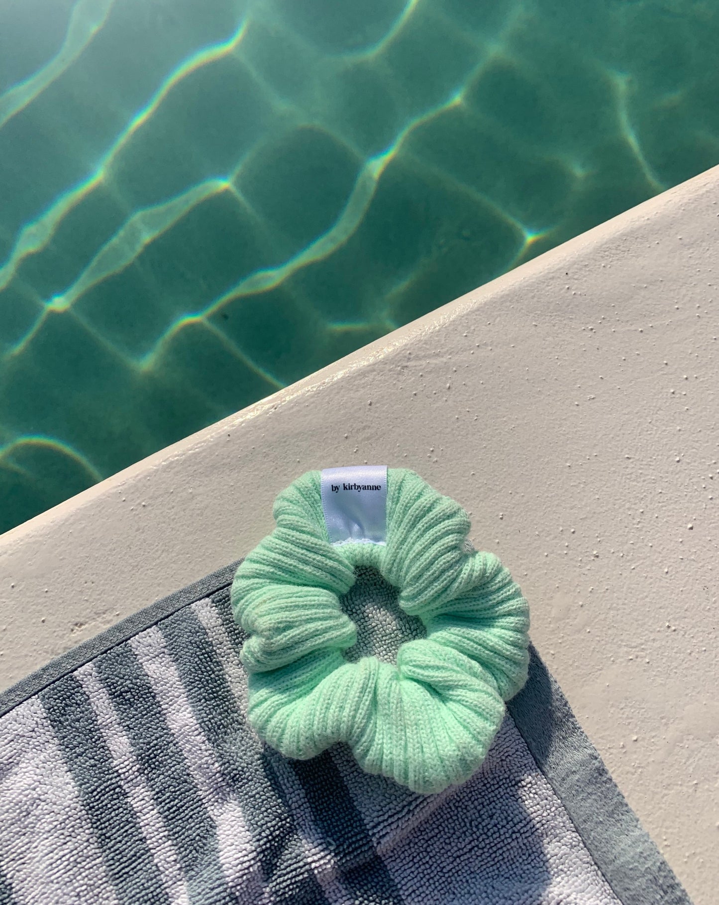 by kirbyanne Tali Scrunchie in Chalky Mint